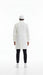 Mens Cashmere & Wool White Double Breasted Overcoat ~ Car Coat