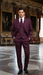 Men's Gangster Bold PinStripe Stripes Chalk Pinstripe Vested 3 Piece Fashion Suit 1920;s 30s Fashion in 10 Colors Collection For August/1/2021