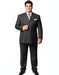 Chalk Bold Pinstripe Double Breasted 6 on 2 Super 120's poly~rayon