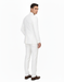 Off White sales Cream Ivory Mandarin Suits For Men