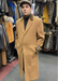 Chesterfield Camel Overcoat With Brown Velvet Collar - Cashmere Blend Topcoat - Full Length Overcoat