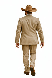 Stylish Cowboy Wedding Suit for Men – Rustic Western Elegance - Traje Para Hombre