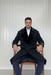 Mens Full Length and Cashmere Overcoat - Winter Topcoats - Black Coat