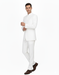 Off White sales Cream Ivory Mandarin Suits For Men