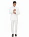Off White sales Cream Ivory Mandarin Suits For Men