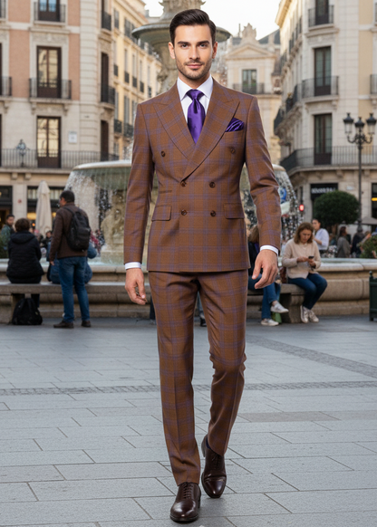 Men’s Rossi Man Milano RM1794 – Modern Formal Suit | Elegant Tailored Menswear Modern Fit