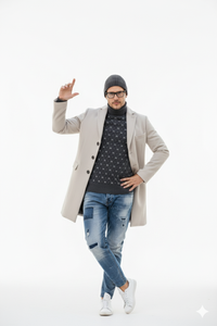 Light Tan Overcoat - Beige Sand Color Light Carcoat