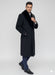 Mens Full Length and Cashmere Overcoat - Winter Topcoats - Black Coat