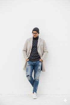 Light Tan Overcoat - Beige Sand Color Light Carcoat - Image 9