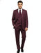 Men's Gangster Bold PinStripe Stripes Chalk Pinstripe Vested 3 Piece Fashion Suit 1920;s 30s Fashion in 10 Colors Collection For August/1/2021