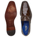 Men's Belvedere Genova Genuine Alligator Slip On Loafer – Brown
