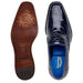 Men's Belvedere Genova Navy Alligator Slip-On Loafer
