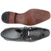 Belvedere Lago Black Genuine Alligator Men's Dress Shoes