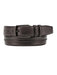 Mezlan Belts Brand Men's Genuine Calfskin Graphite Skin Belt