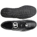 Belvedere Astor Black Genuine Crocodile & Calfskin Men’s Sneakers