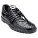 Belvedere Astor Black Genuine Crocodile & Calfskin Men’s Sneakers
