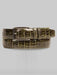 Mezlan Belts Brand Men's Genuine Crocodile Olive Skin Cinturon De Cocodrilo