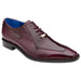 Belvedere Biagio Antique Burgundy Ostrich Leg Boots