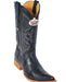 Mens Los Altos Genuine Deer Leather Black