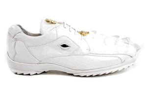 Belvedere Mens Genuine Hornback Gator Sneaker Vasco 336122 - Image 2