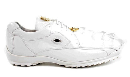 Belvedere Mens Genuine Hornback Gator Sneaker Vasco 336122 - Image 2