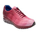 Belvedere George Rose Pink Ostrich Leg Sneaker
