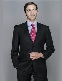 Giorgio Fiorelli Suit Men's Solid Black Suit