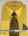 Gold Colorful Men'S Dress Shirt