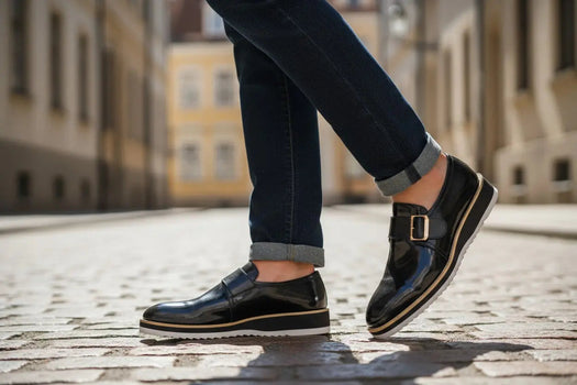 Gorgeous Patent Leather Monkstrap Slip on - Image 7