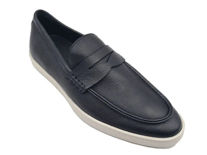 Carrucci Burnished Penny Loafer Sneaker - Patina Leather