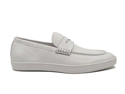 Carrucci Burnished Penny Loafer Sneaker - Patina Leather