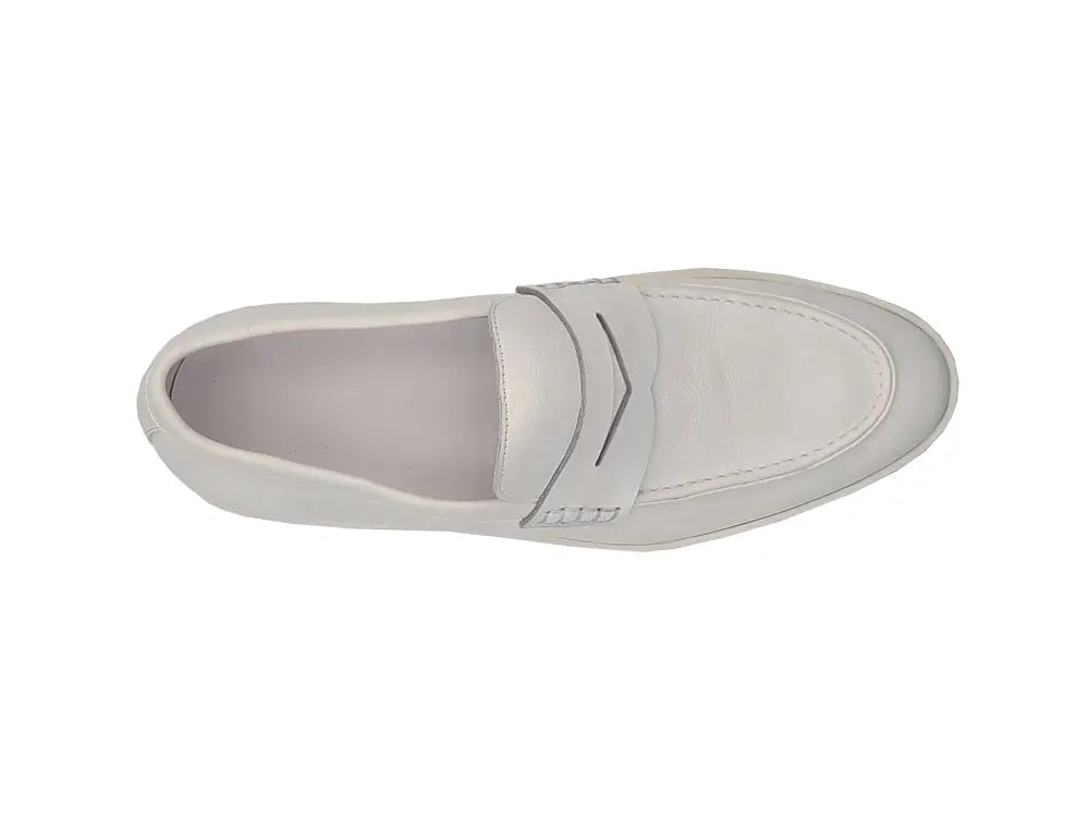 Carrucci Burnished Penny Loafer Sneaker - Patina Leather