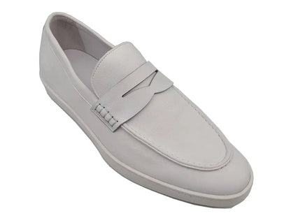 Carrucci Burnished Penny Loafer Sneaker - Patina Leather