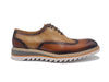 Carrucci Gorgeous Two Tone Oxford Wingtip