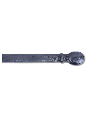 Kenya Gray All-Over Genuine Quality Leather Belt