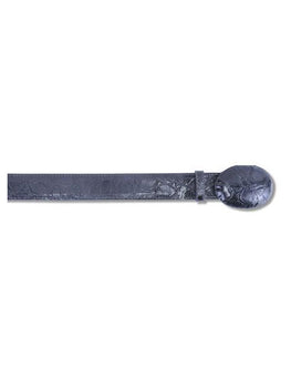 Kenya Gray All-Over Genuine Quality Leather Belt