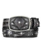 Fashion Western Belt Burnished Gray Original Eel Skin
