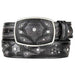 Men's Burnished Gray Original Eel Skin Fashion Western Belt