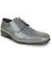 Gray VANGELO Mens Dress Shoe For Men
