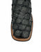 Los Altos Men's Gray Genuine Pirarucu Wide Square Toe Boot