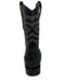 Los Altos Men's Gray Genuine Pirarucu Wide Square Toe Boot