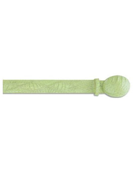 Los Altos lime mint Green All-Over Genuine Crocodile ~ World Best Alligator ~ Gator Skin Cinturon De Cocodrilo