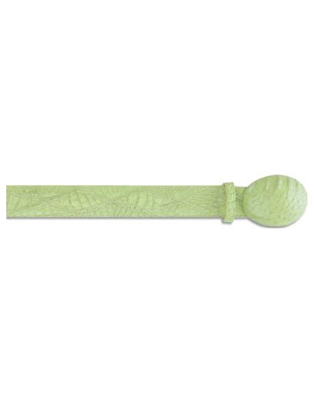 Los Altos All-Over Genuine Crocodile ~ World Best Alligator ~ Gator lime mint Green Skin Cinturon De Cocodrilo