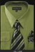Affordable Clearance Cheap Mens Dress Shirt Sale Online Trendy - Men's Dark Lime Mint Pointed Collar Fashion Dress Shirt