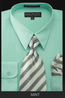Affordable Clearance Cheap Mens Dress Shirt Sale Online Trendy - Premium Tie - Mint Green Lime Men'S Dress Shirt
