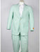 Men's Green seersucker ~ sear sucker 2 Button Suit