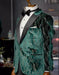 Mardi Gras Tuxeod Dinner Jacket in Green - White - Black - Purple - Red and Gold