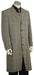 Men's Fashion Plaid ~ Windowpane Zoot Suit Grey