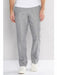 Men's Regular Fit Flat Front Linen Pant Grey