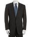 Men's Dark Grey  2-Button Suit with Single Pleated Trousers